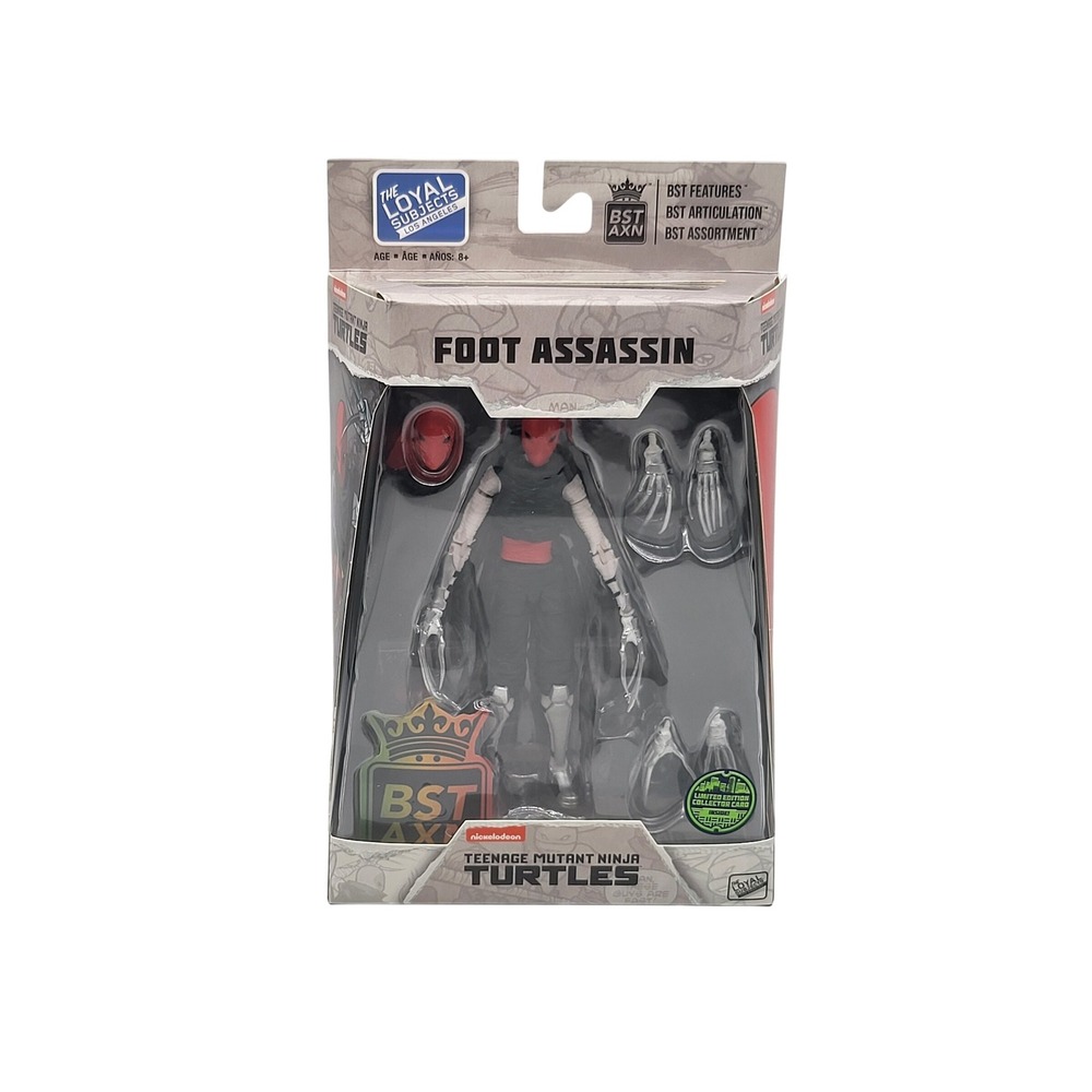 Teenage‎ Mutant Ninja Turtles BST AXN Foot Assassin Action Figure Collectible